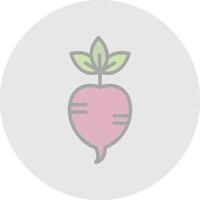 Beet Vector Icon Design