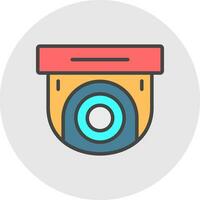 Security Camera  Vector Icon Design