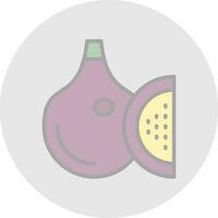 Granadilla Vector Icon Design