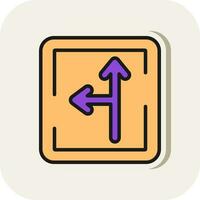 Junction Vector Icon Design