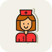 Nurses Vector Icon Design