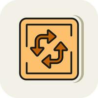 Loop Vector Icon Design