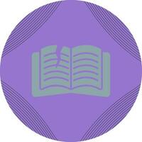 Teared Book Vector Icon