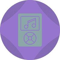 icono de vector de reproductor de música