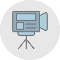 Video Recorder  Vector Icon Design