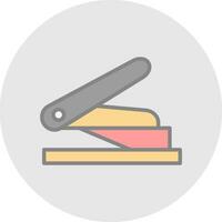 Hole punch  Vector Icon Design