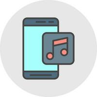 Music App  Vector Icon Design