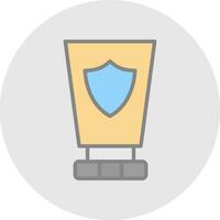 Sunblock  Vector Icon Design