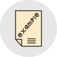 Example  Vector Icon Design