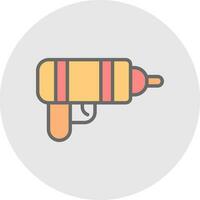 Water Gun  Vector Icon Design