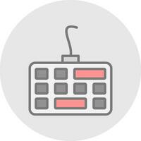 Keyboard  Vector Icon Design