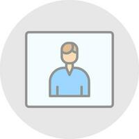 User Profile  Vector Icon Design