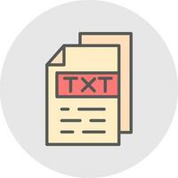 Txt  Vector Icon Design