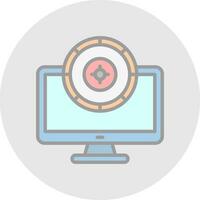 Roulette  Vector Icon Design