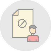 Termination Vector Icon Design