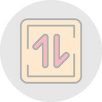 Mobile Data Vector Icon Design