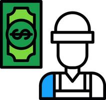 Salary  Vector Icon Design