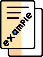 Example  Vector Icon Design