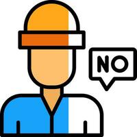 No  Vector Icon Design