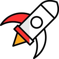 Rocket  Vector Icon Design