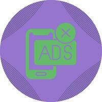AD Block Vector Icon