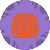 icono de vector de camisa