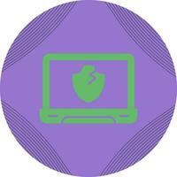 Broken Shield Vector Icon