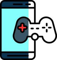 Mobile Game  Vector Icon Design