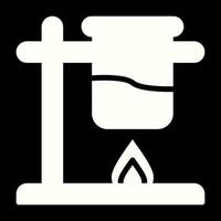 Bunsen Burner Vector Icon