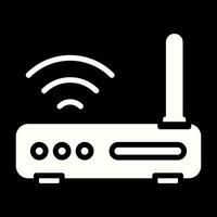 Wi-Fi Router Vector Icon