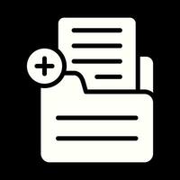 Document Add Vector Icon