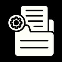 Document Settings Vector Icon