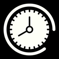 Clock Vector Icon