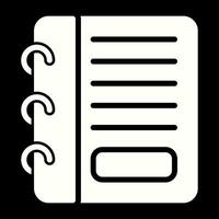 Notepad Vector Icon