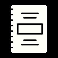 Notebook Vector Icon