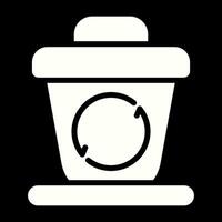 Recycling bin Vector Icon