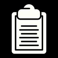 Clipboard Vector Icon