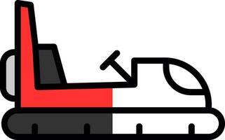 Bumper Car  Vector Icon Design