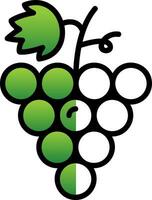 Grapes Vector Icon Design