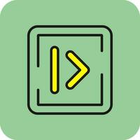 Ejecting Vector Icon Design