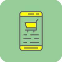 Shopping Cart  Vector Icon Design