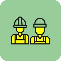 trabajadores vector icono diseño