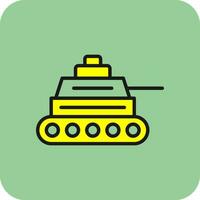 Tank  Vector Icon Design