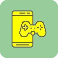 Mobile Game  Vector Icon Design