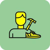 Shoemaker  Vector Icon Design