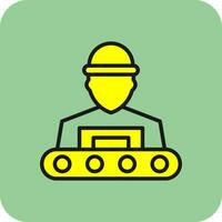 Assembling  Vector Icon Design