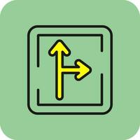 Junction Vector Icon Design