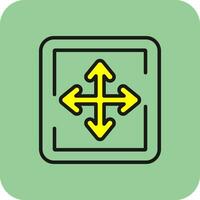 Move Vector Icon Design