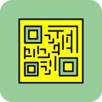 Qr code Vector Icon Design