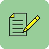 Contract Vector Icon Design